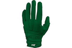 NXT NXTRND Nxtrnd G3 Padded Football Gloves, Sticky Padded Receiver Gloves, Lineman Gloves