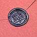 TELOSMA 6 Count Navy Blue Wax Seal Sticks with Wick for Wedding Invitation Decoration
