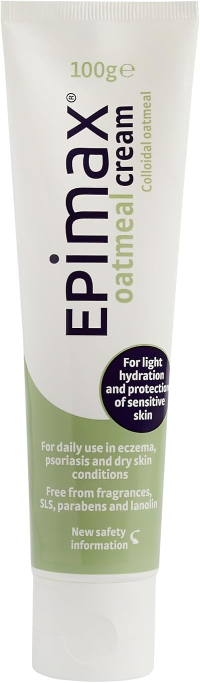 Epimax Oatmeal Cream 100g - Rich Moisturiser for Dry Sensitive Skin