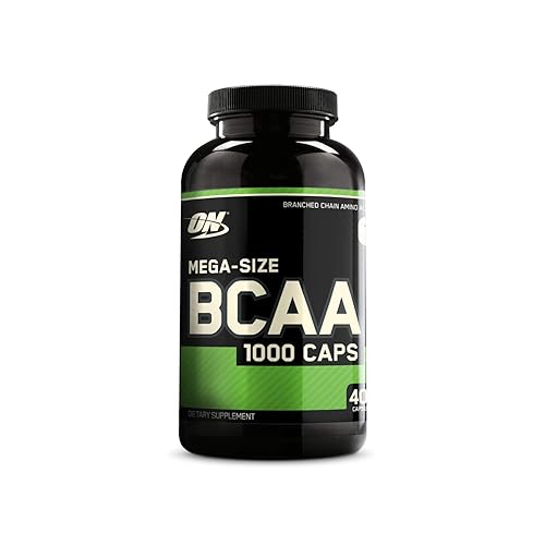 Optimum Nutrition Instantized BCAA Capsules, Keto Friendly Branched Chain Essential Amino Acids, 1000mg, 400 Count