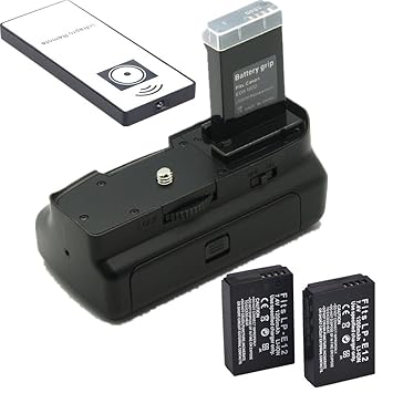 Empuñadura de batería para Canon EOS 100d Rebel SL1 DSLR Cámara + ...