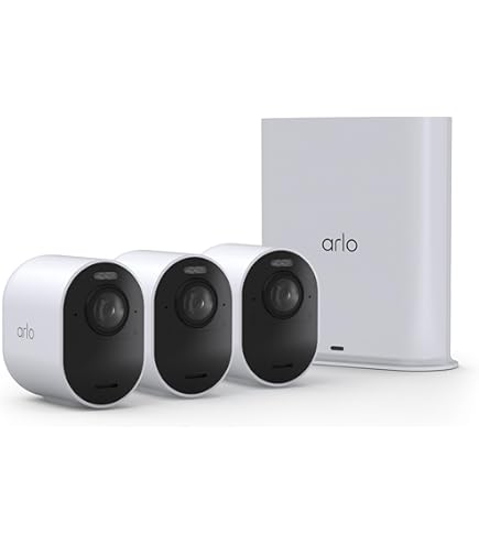 Amazon.com: Arlo Ultra - 4K UHD Wire-Free Security 3 Camera System