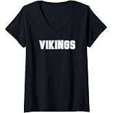 Womens VIKINGS V-Neck T-Shirt
