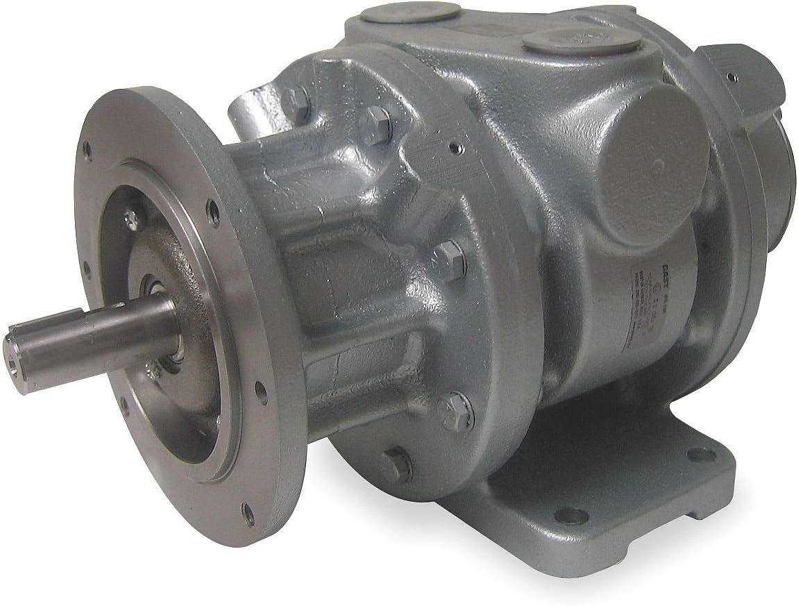 Gast 13.65" x 8.00" x 7.38" C Face Mounted Air Motor with 7/8" Shaft Dia. and 1-1/4" NPT Port Size - 16AM-FRV-252