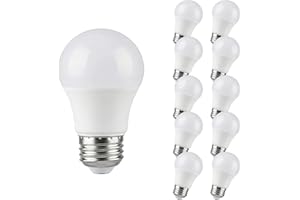 Alighting E26 LED Light Bulbs, 5W(40 Watt Equivalent), 800 Lumens Soft White 2700K, Energy Saving Flicker Free, Flicker Free 