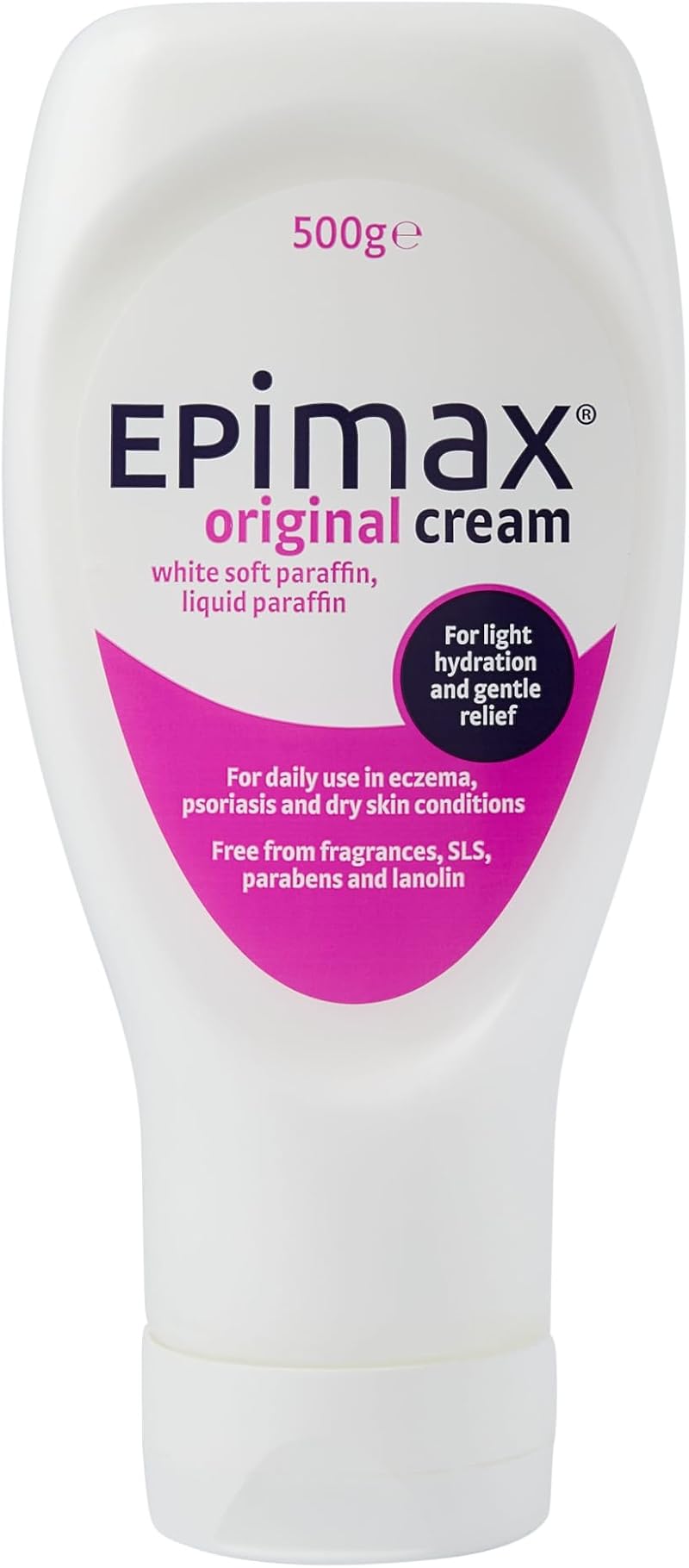 Epimax Original Cream 500g Skin Moisturiser for Eczema Dry Skin Hydration