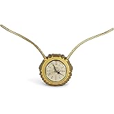 Harry Potter Golden Snitch Replica Desk Clock | Battery Operated Clock | Geek Decor for Bedroom, Bedside Table, Desk, Office | Collectible Quidditch Snitch Clock | 9 x 18 Inches