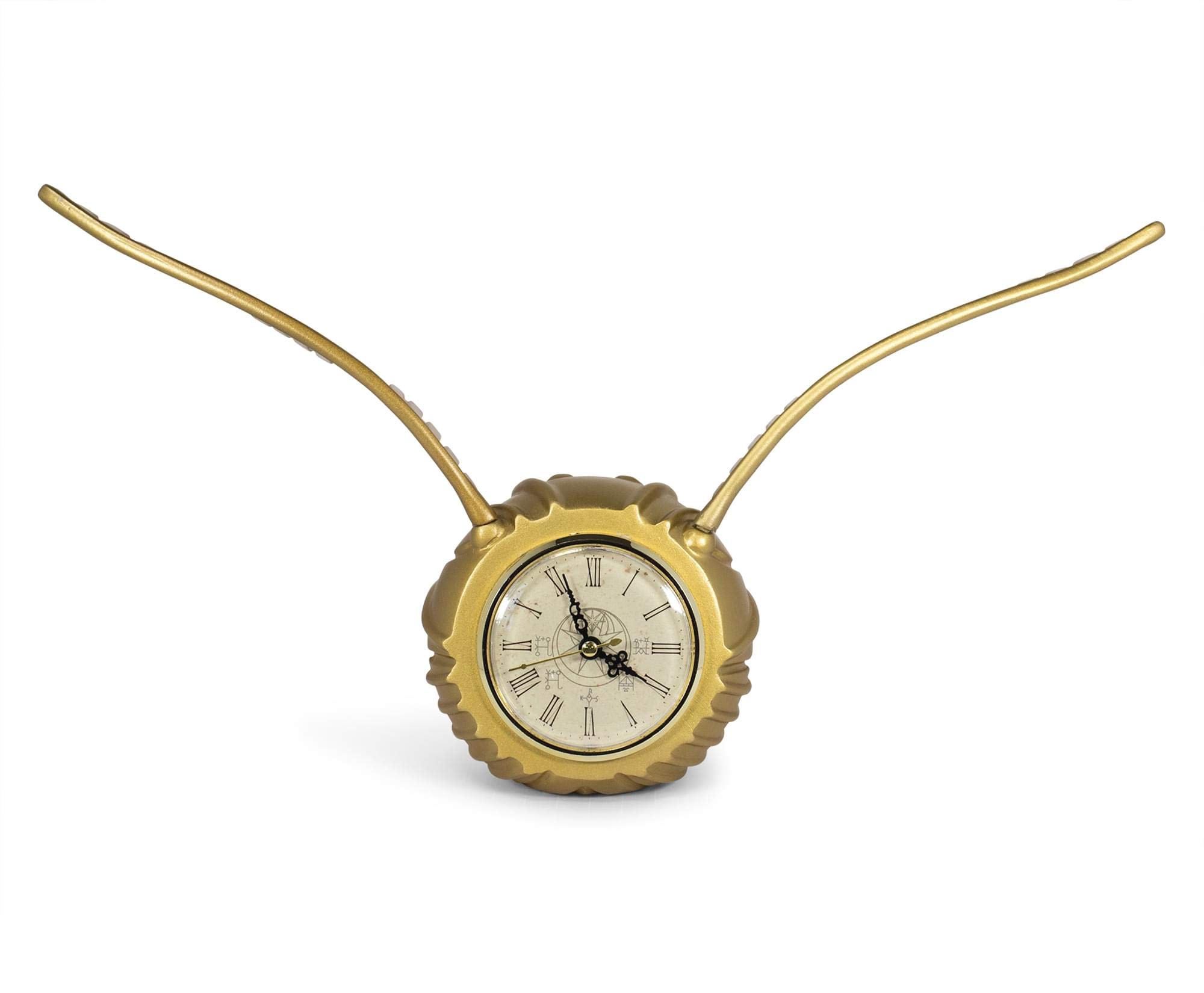 Golden Snitch Harry Potter Replica Resin Desk Clock | 9 x 18 Inches