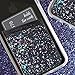 Case-Mate - Stick On Credit Card Wallet - POCKETS - Ultra-slim Card Holder - Universal fit - Apple - iPhone - Samsung - Galaxy - and more -  Black Iridescent Glitter