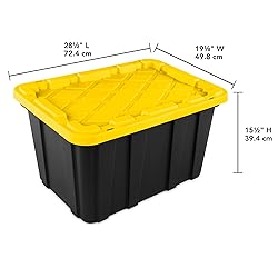 Sterilite 6-Pack Industrial Tote, Plastic Storage