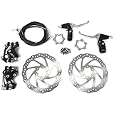 Front and Back Disk Brake Kit - 160mm For 80cc Gas Motorized Bicycle