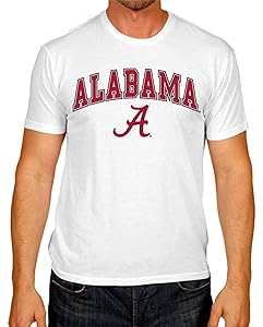 Campus Colors NCAA Adult Arch & Logo Soft Style Gameday T-Shirt