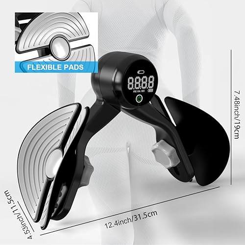 Tens Machine Aqyh Thigh Master With Counter 0-77LBS Resistance