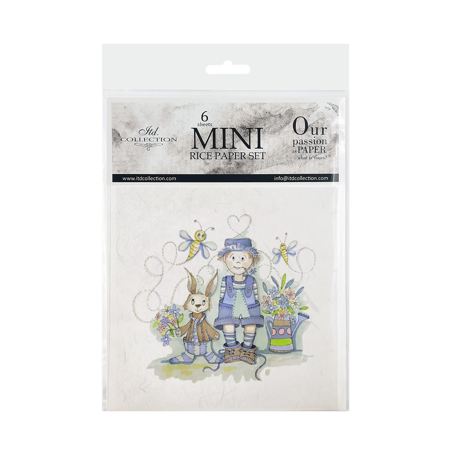 ITD Collection RSM014 Mini Rice Paper 14.8 x 14.8 cm