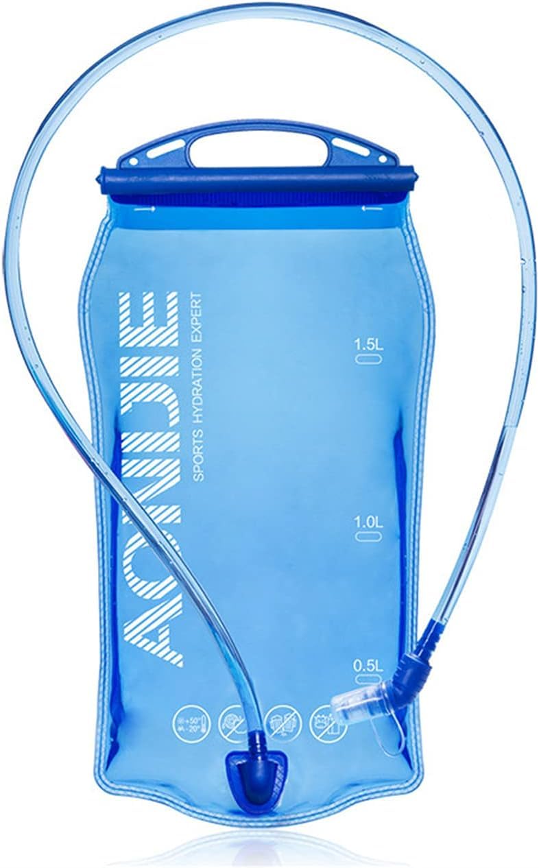 AONIJIE 1L/1.5L/2L/3L Hydration Bladder Water Reservoir Bag BPA Free for Hiking Biking Climbing Hunting Running (1.5L)