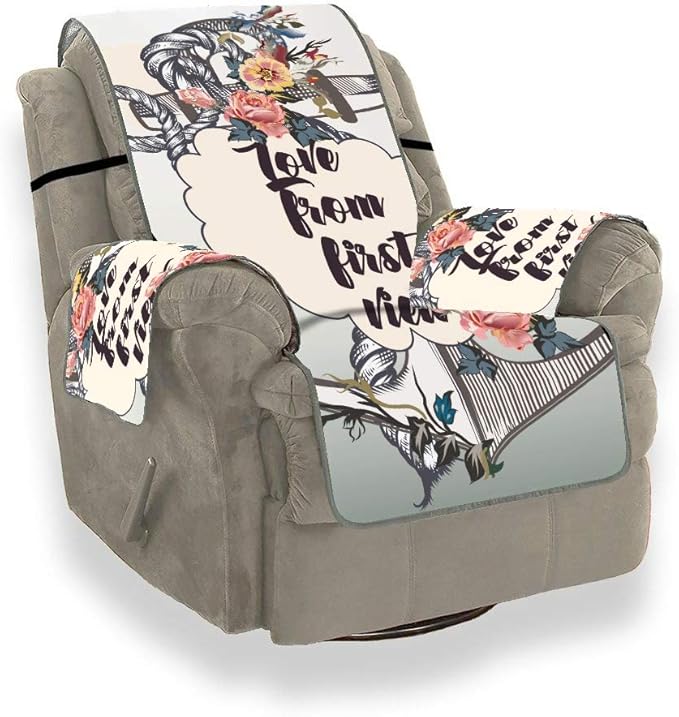 JEOLVP Icono de Ancla de Arte Patrón simbólico Fundas de sofá Seccional