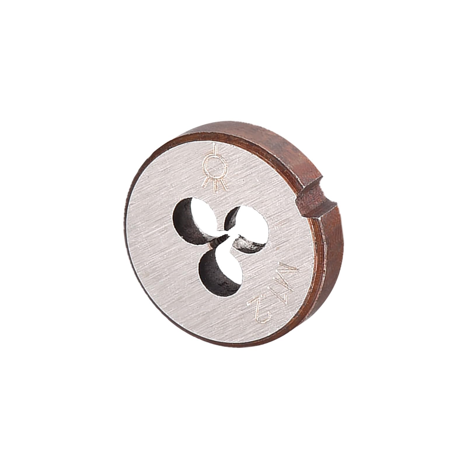 CoCud Metric Adjustable Round Die, M1.2 X 0.25, Alloy Steel Thread Right Hand Threading Die - (Applications: for Processing External Threads for Metal Plastic)