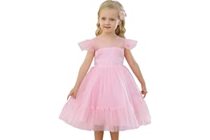 Nileafes Flower Girl Princess Dresses Birthday Party Ball Gown