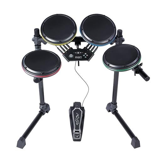 PS3 Audio Drum Rocker Core Rock Band 2 Drum Set without