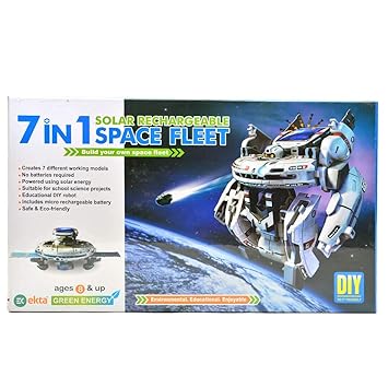 OEM Merakis World 7in1 Space Fleet Educational Rechargeable Solar Kit