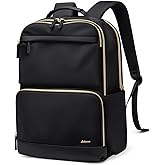 LABOMO Laptop Backpack for Women Men 16 Inch Laptop Bookbag Waterproof Bags Computer Adult Backpacks Business Daily Purse Bag with Laptop Compartment