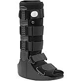 Jewlri Air Walking Boot, Tall Fracture Boot for Broken Foot Injury, M | Air CAM Walker Fits Left or Right Foot, Protection for Sprained Ankle Fracture Recovery (Medium)