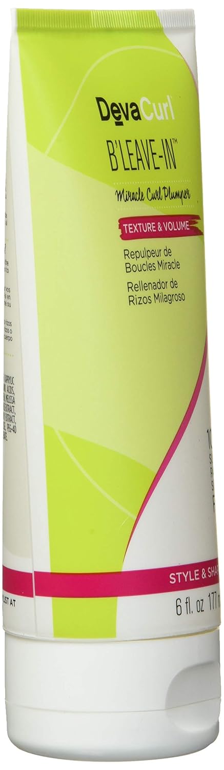 DevaCurl B’Leave-In Miracle Curl Plumper; 6oz : Beauty
