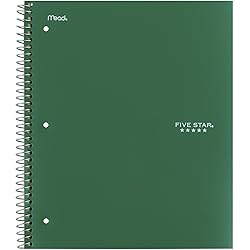 Five Star Spiral Notebook + Study App, 5
