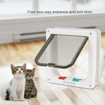 2 way microchip cat flap