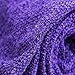 Luxor Linens - Cozy Polyester Chenille Large Oversized Throw 1 PC Blanket for Couch, Throw, Sofa Cover,Soft Bedding Throw Blanket - Clarissa Blanket Collection -59 X 78 inches, Violet