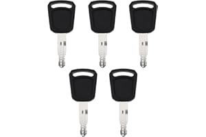 SING F LTD 5Pcs Excavator Ignition Key Compatible with XCMG 75DA 60D 215 200