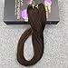 Moresoo Flip on Hair Extensions Halo Human Hair 18 Inch Darkest Brown 80 Grams Wire Hair Extensions Human Hair #2 Hair Extensions Remy Human Hair