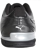 Puma Men Tazon 6 FM Road Running Shoes Black-Silver 6.5 UK view 4