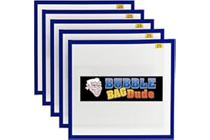 BUBBLEBAGDUDE Bubble Bags Pressing Screen (5 Pack of 25 Micron) 10" x 10" Herbal Essence Bubble Ice Bag & Herbal Extractions - Fast Drying Process