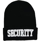 RW Security Embroidered Cuff Knitted Beanie