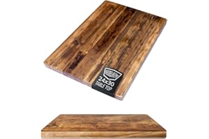HEIRLOUM Reclaimed Wood Table Top - Rustic Recycled Wooden Piece Perfect for Kitchens, Dining and Coffee Table Tops (Reclaimed Wood Table Top - Economy, 24" x 30")