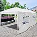 Giantex Ez POP up 10’x20’ Wedding Party Tent Folding Gazebo Beach Canopy W/carry Bag