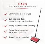Coopers of Stortford Hard Floor & Carpet Sweeper H6 27.5cm Head view 2