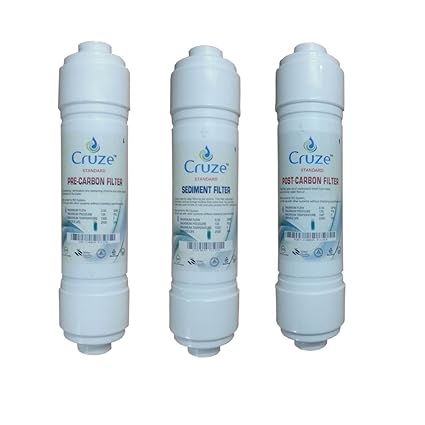 Cruzone Inline Filter Catridge Set For Ro System