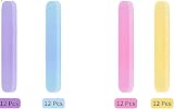 Yafe 48 Pcs Compressed Facial Sponges 3.3in 0.3in Color Assortment Pink view 2