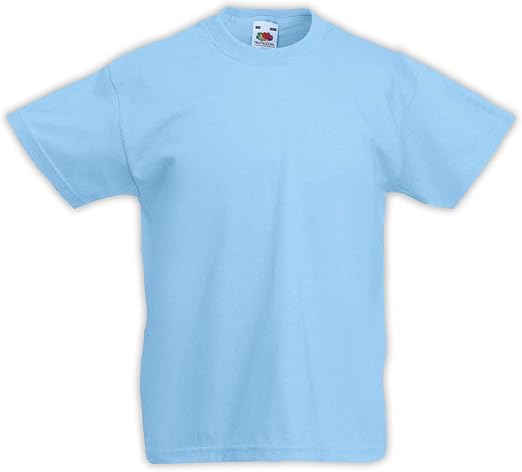 t shirt celeste bambino