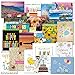 Mega Birthday Greeting Cards Value Pack - Set of 40 (20 Designs), Large 5 x 7 inches, Envelopes Included, by Current primary