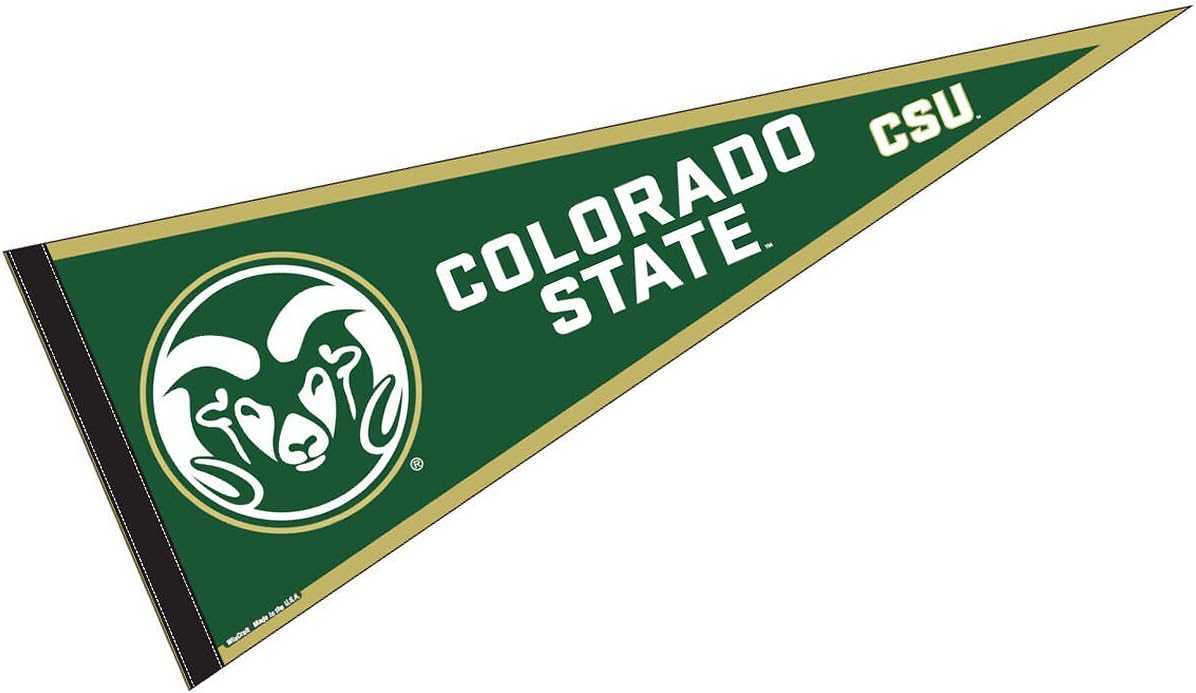 Amazon Com Colorado State University Pennant Full Size Felt