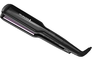 Remington 1 3/4" Flat Iron, Hair Straightener with Anti-Static Technology, 30-Second Heat Up & 60 Minute Auto Shut-off, 30% Longer Ceramic Floating Plates, Titanium + Ceramic Coating