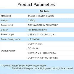 TOPPING P50 Linear Power Supply for HiFi Audio