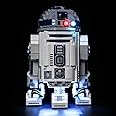 BRIKSMAX Led Lighting Kit for R2-D2 - Compatible with Lego 75308 Building Blocks Model- Not Include The Lego Set