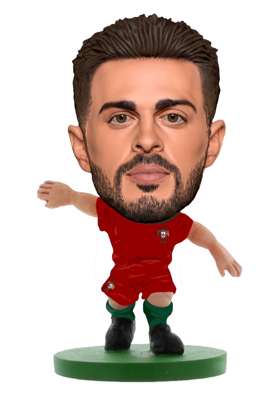 SoccerStarz - Portugal Bernardo Silva - Home Kit