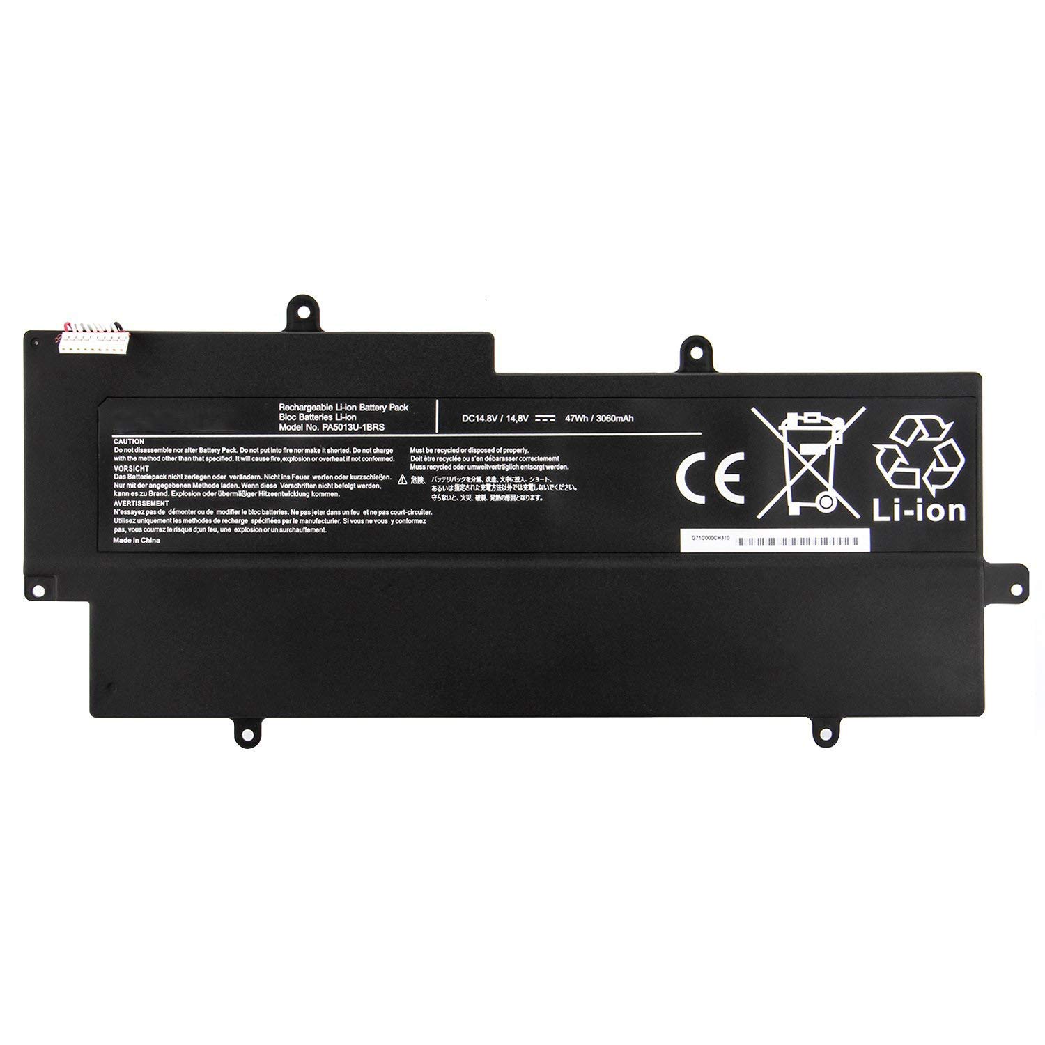 PA5013U-1BRS PA5013U Laptop Battery Replacement for Toshiba Portege Z835 Z830 Z930 Z935 Z830-10P Z835-P330 Ultrabook Z830-10P Z830-K08S Z830-BT8300 Z830-S8301 Z830-S8302 Series(14.8V 47Wh)