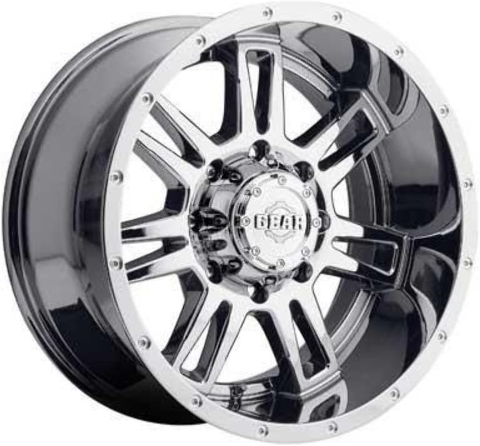 Gear Alloy 737V CHALLENGER Wheel with Chrome Finish (20x9"/8x6.7", +18mm Offset)