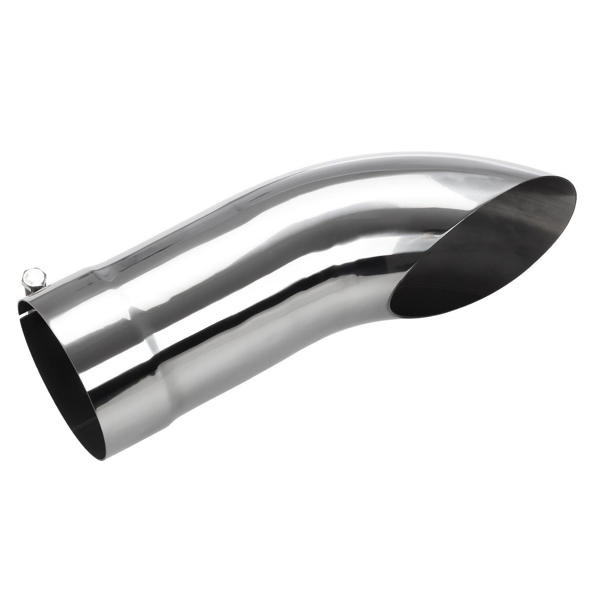 Auto Parts and Vehicles Turn Down Exhaust Tip Tail Pipe Stainless Steel